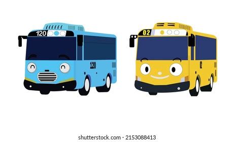 Tayo Cartoon vectors .